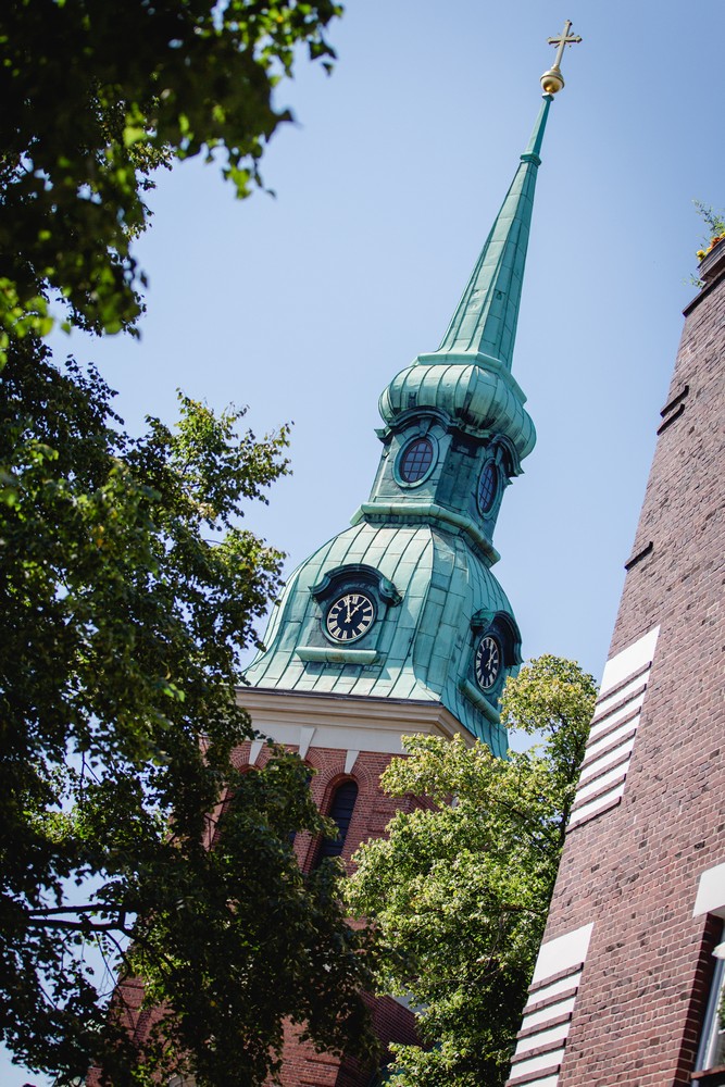 Hochzeitsfotograf in der St. Mattäus Kirche, Hamburg-Winterhude